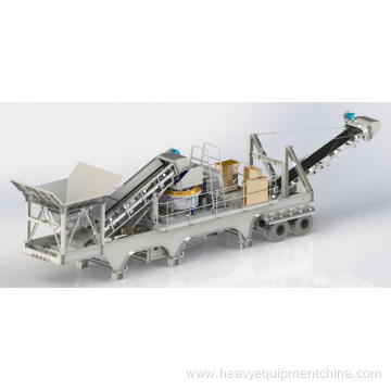 100t/h Mobile Stone Crusher For Sand Making Plant